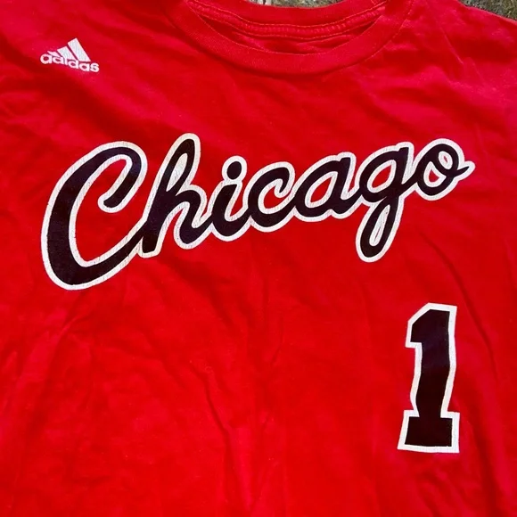 Adidas Chicago Bulls 2013 Derrick Rose Shirt - Picture 3 of 5